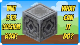 What Is The Lodestone Block amp What Can It Do Minecraft Bedrock Edition [upl. by Joana52]