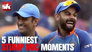 TOP 5 Most Funniest amp Savage Sledging Caught on Stump Mic  MS Dhoni  Virat Kolhi  Rishabh Pant [upl. by Thomasine]