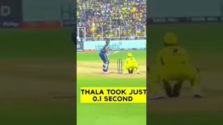 MS Dhoni stumping shubman Gill out [upl. by Eicyaj]