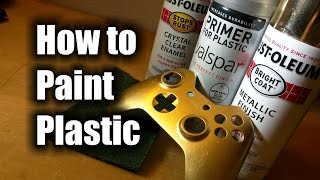 How To Paint Plastic  HD  The Basics [upl. by Breskin603]