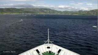 Hurtigruten Minutt for Minutt  the complete voyage in 37 minutes [upl. by Partan]