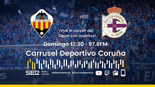 Castellón  Deportivo  En directo en Carrusel Deportivo Coruña [upl. by Loren]