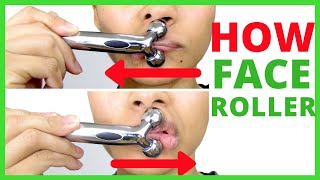 TOP 5 FACE ROLLER MASSAGES  Face lifting roller [upl. by Renelle]