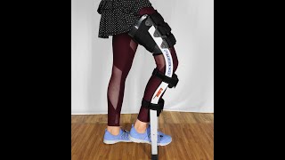 Freedom Leg Brace 30 Fitting and Adjustment [upl. by Noerb]