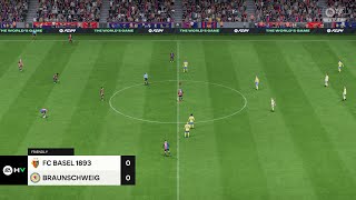 Basel vs Eintracht Braunschweig 05072024 Club Friendlies EA FC 24 [upl. by Kuo]