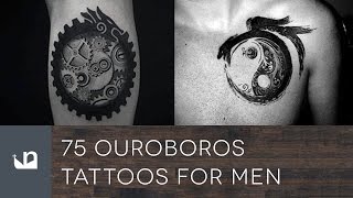 75 Ouroboros Tattoos For Men [upl. by Hynes]