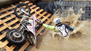 Dirt Bikes Fails Compilation 5 ☠️ Erzberg Rodeo Megawatt Bassella Race 1 amp more by Jaume Soler [upl. by Kissee]