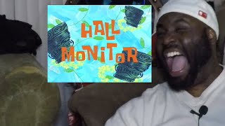 SPONGEBOB Hall Monitor EpisodeJamSnugg Reaction [upl. by Fortunato]