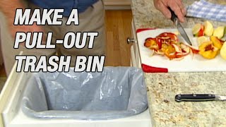 10 Easy Steps To Make PullOut Trash Bin [upl. by Hummel]