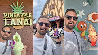 Celebrating National Dole Whip Day At Disney World [upl. by Nedap]