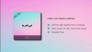 Free Pop Drum Sample Pack  AVA MUSIC GROUP [upl. by Runstadler862]