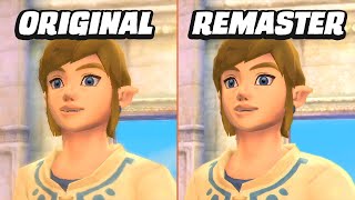 Zelda Skyward Sword HD  Switch vs Wii Graphics Comparison [upl. by Tedda766]