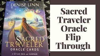 Sacred Traveler Oracle Flip Through [upl. by Eimmat]