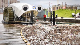 Mr Trash Wheel gobbles garbage all the livelong day [upl. by Pell353]