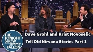 Dave Grohl and Krist Novoselic Tell Old Nirvana Stories  Part 1 [upl. by Danyette]