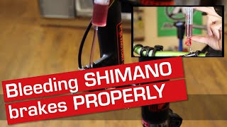 Bleeding Shimano Brakes  Tutorial English  XT BRM8000 [upl. by Eiryt]