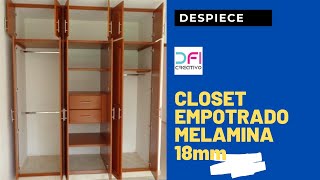 Como hacemos un Closet Empotrado [upl. by Smart327]