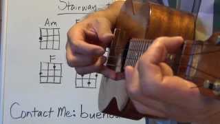 How to play Stairway to Heaven intro Ukulele Lessons [upl. by Conte147]