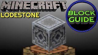 Lodestone  Minecraft Block Guide [upl. by Helen]