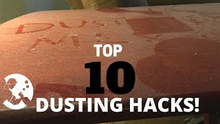 My Top 10 Dusting Hacks  How To Dust Your Home [upl. by Albertine]