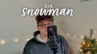 snowman  sia  cover by tullio [upl. by Yruoc507]