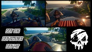 EVERY Sea of Thieves Song  6man Band  EVERY Lead amp Backup Instrument [upl. by Krebs75]