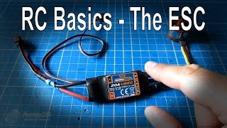 RC Basics  Understanding Electronic Speed Controllers ESC [upl. by Ahcim]