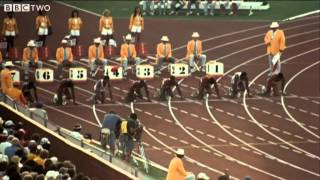 Carl Lewis The Master Finisher  Faster Higher Stronger  BBC [upl. by Corbett]