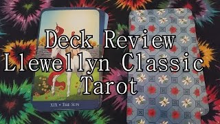 Llewellyn Classic Tarot Deck Review  Flip through [upl. by Aimerej]