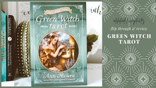 Green Witch Tarot  Flip Through amp Review [upl. by Miksen]