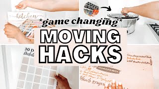 18 Moving Hacks and Packing Tips That Will Make Your Move SO MUCH EASIER [upl. by Schmidt]