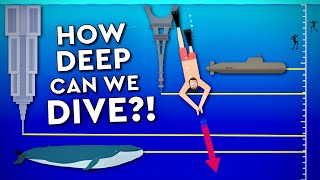 What Is The DEEPEST A Human Can DIVE Debunked [upl. by Margery]