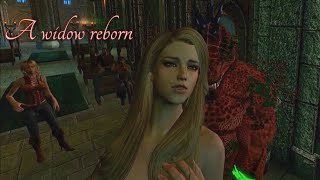 Elisif a widow reborn 💓  Skyrim Amorous Adventures [upl. by Nonie]