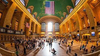 Walking Tour of Grand Central Terminal — New York City 【4K】🇺🇸 [upl. by Cotter]