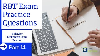 Practice Questions  Registered Behavior Technician RBT Exam Review  Part 14 [upl. by Kant]