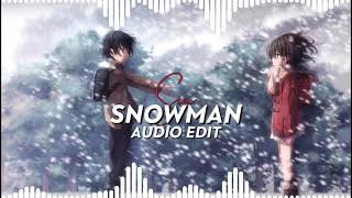 Sia  Snowman Audio edit [upl. by Susannah]