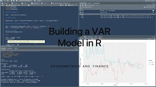 Building a VAR Model in R [upl. by Atiuqehs686]