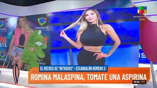 Archivo retro de Intrusos el día que Romina Malaspina entró a Gran Hermano [upl. by Kushner653]