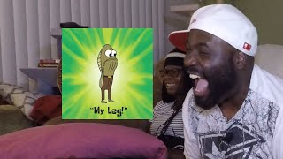 SPONGEBOB MY LEG EpisodeJamSnugg Reaction [upl. by Rednael]