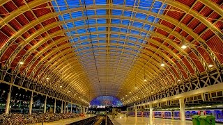 A Walk Around Londons Paddington Railway Station [upl. by Htebarual156]