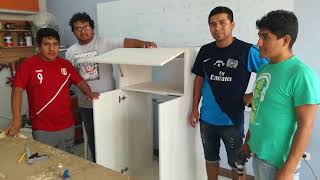 CURSO DISEÑO Y FABRICACION DE MUEBLES EN MELAMINA LIMA PERU [upl. by Targett219]