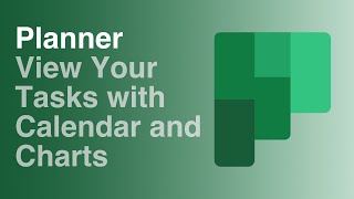 Microsoft Planner  My Tasks  Charts and Schedule Views [upl. by Ennayram]