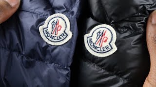 Real vs Replica Moncler HOW TO SPOT A FAKE MONCLER JACKET [upl. by Lewej]