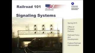 Railroad 101 Signaling Systems [upl. by Thormora]