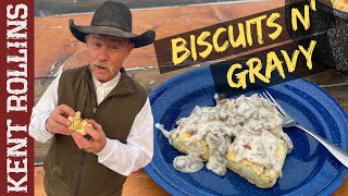 Old Fashioned Biscuits and Gravy [upl. by Leynwad]