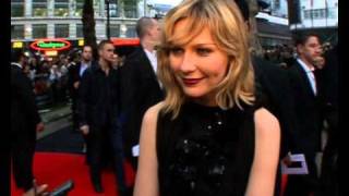 Kirsten Dunst talks about singing in Spider Man 3 [upl. by Eneroc]