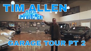 TIM ALLENS CAR COLLECTION TOUR  CELEBRITY GARAGE TOUR PT2 [upl. by Merat208]