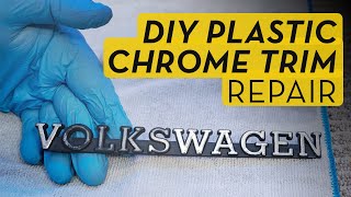 DIY Plastic Chrome Trim Restoration [upl. by Llehcear]