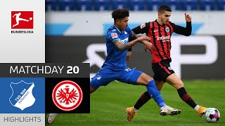 TSG Hoffenheim  Eintracht Frankfurt  13  Highlights  Matchday 20 – Bundesliga 202021 [upl. by Amis]