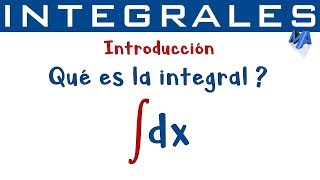 Integrales  Introducción [upl. by Joann]